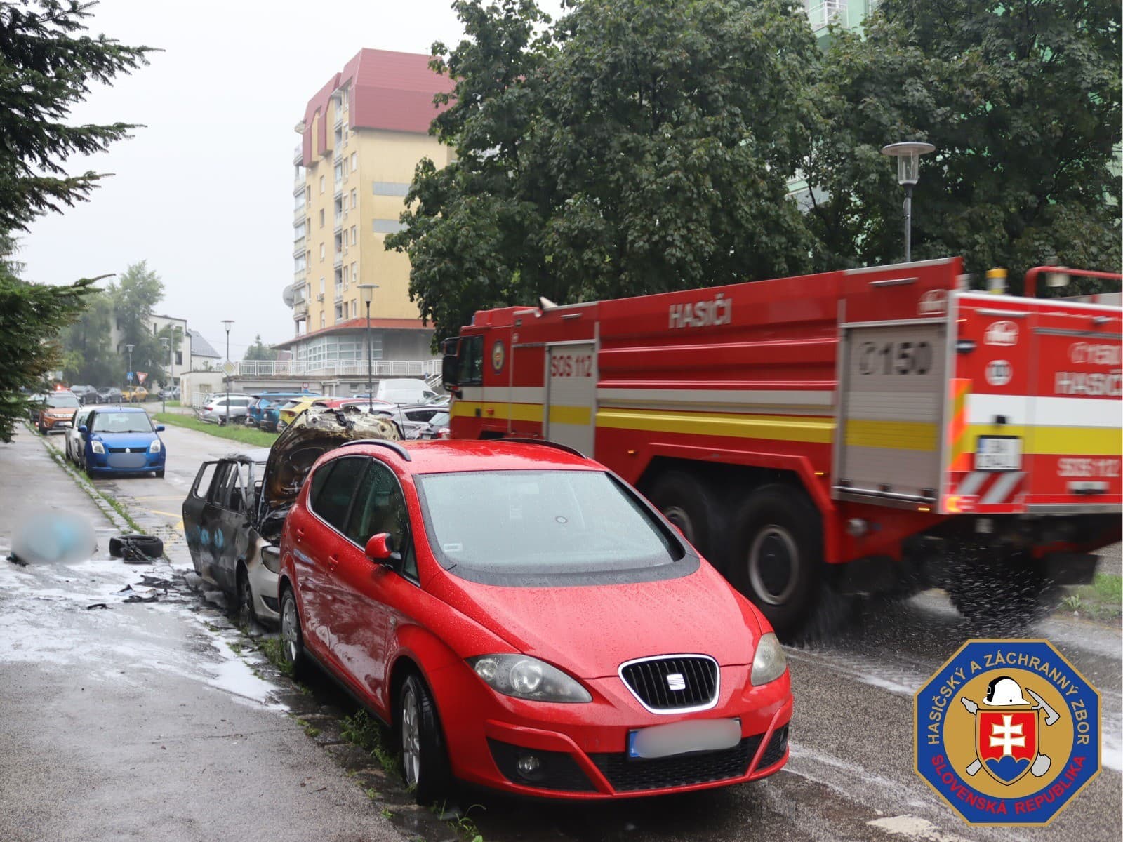 Hasiči v sobotu zasahovali