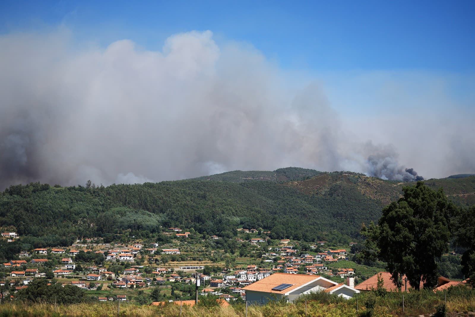 Lesné požiare v Portugalsku