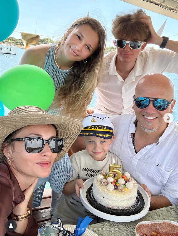 Mária Čírová a Marián Kachút majú spolu tri deti: Huga, Zoe a najmladšieho Rubena.