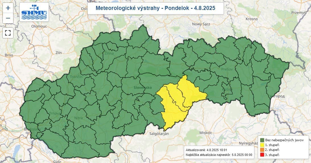 V okresoch Rimavská Sobota,