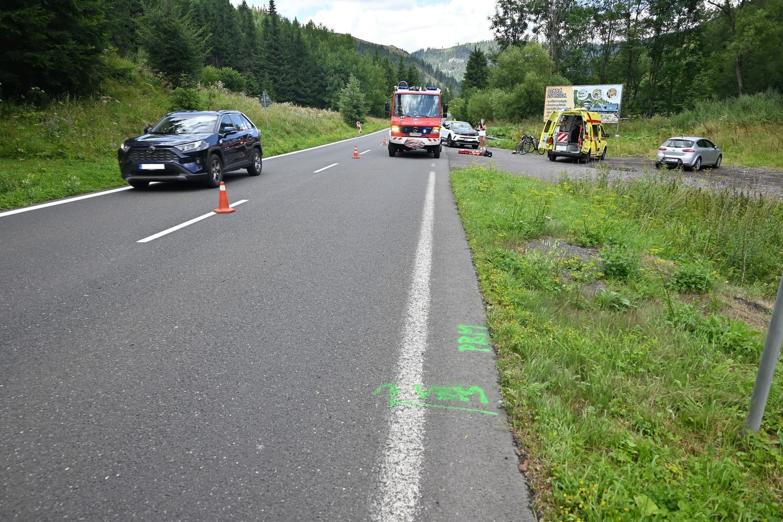 Polícia hľadá svedkov nehody,