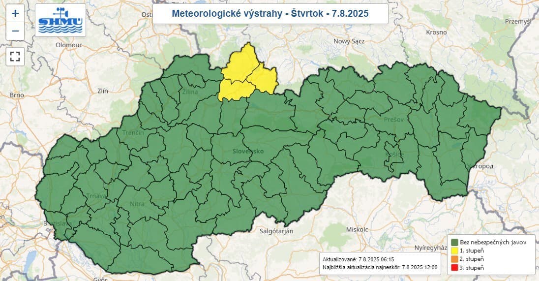V niektorých okresoch na