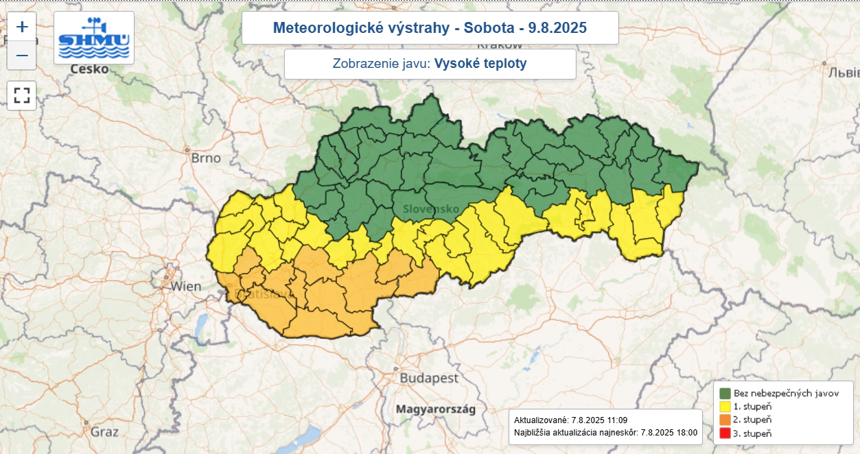 Vysnívaná PREDPOVEĎ počasia! Posledné