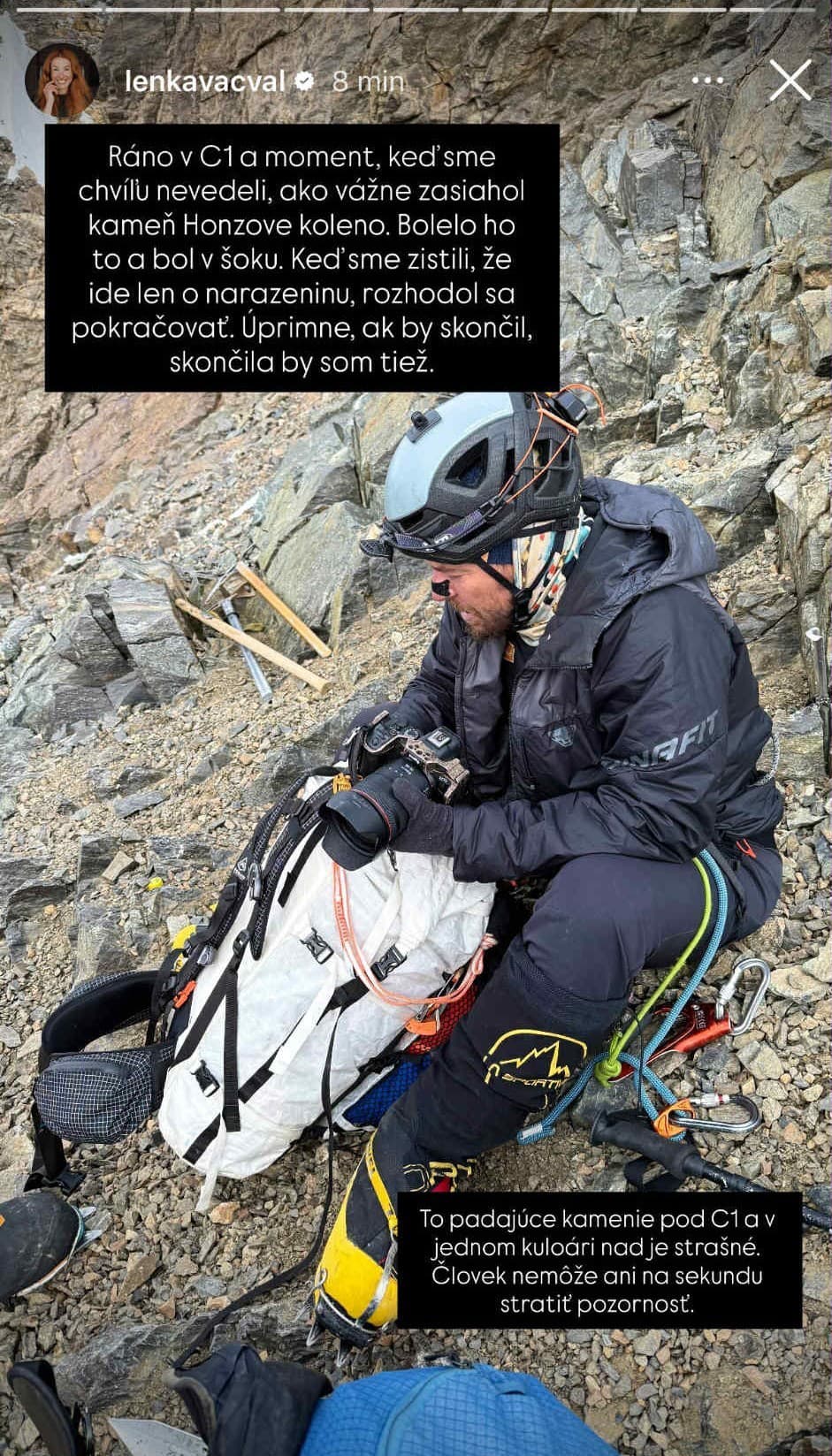 RISKANTNÝ výstup známej Slovenky