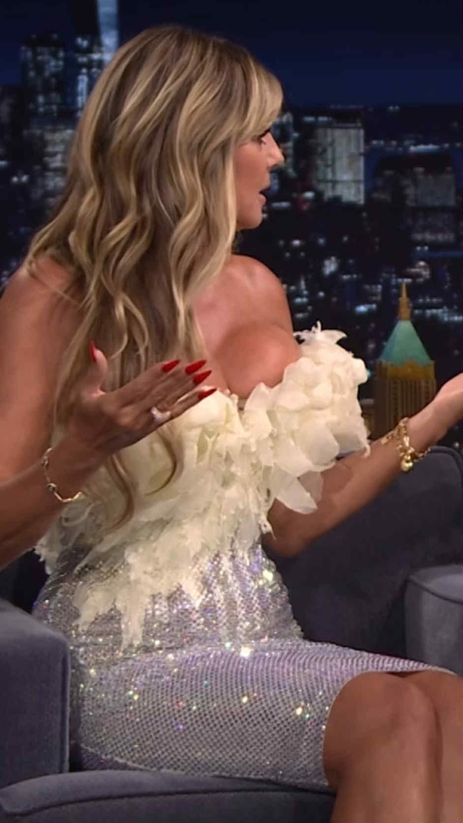 Nebezpečné šaty Heidi Klum: