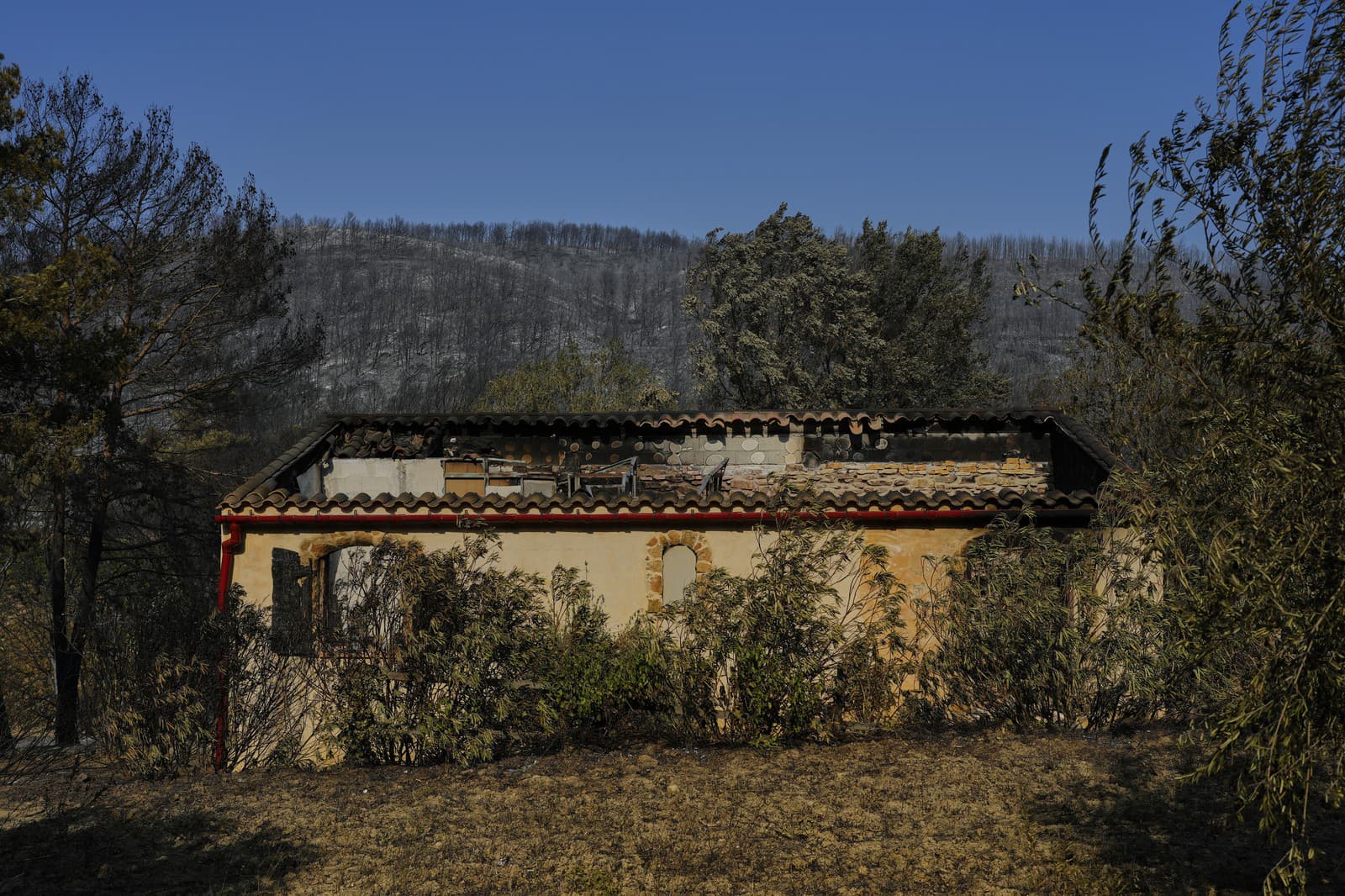 Požiare vo Francúzsku