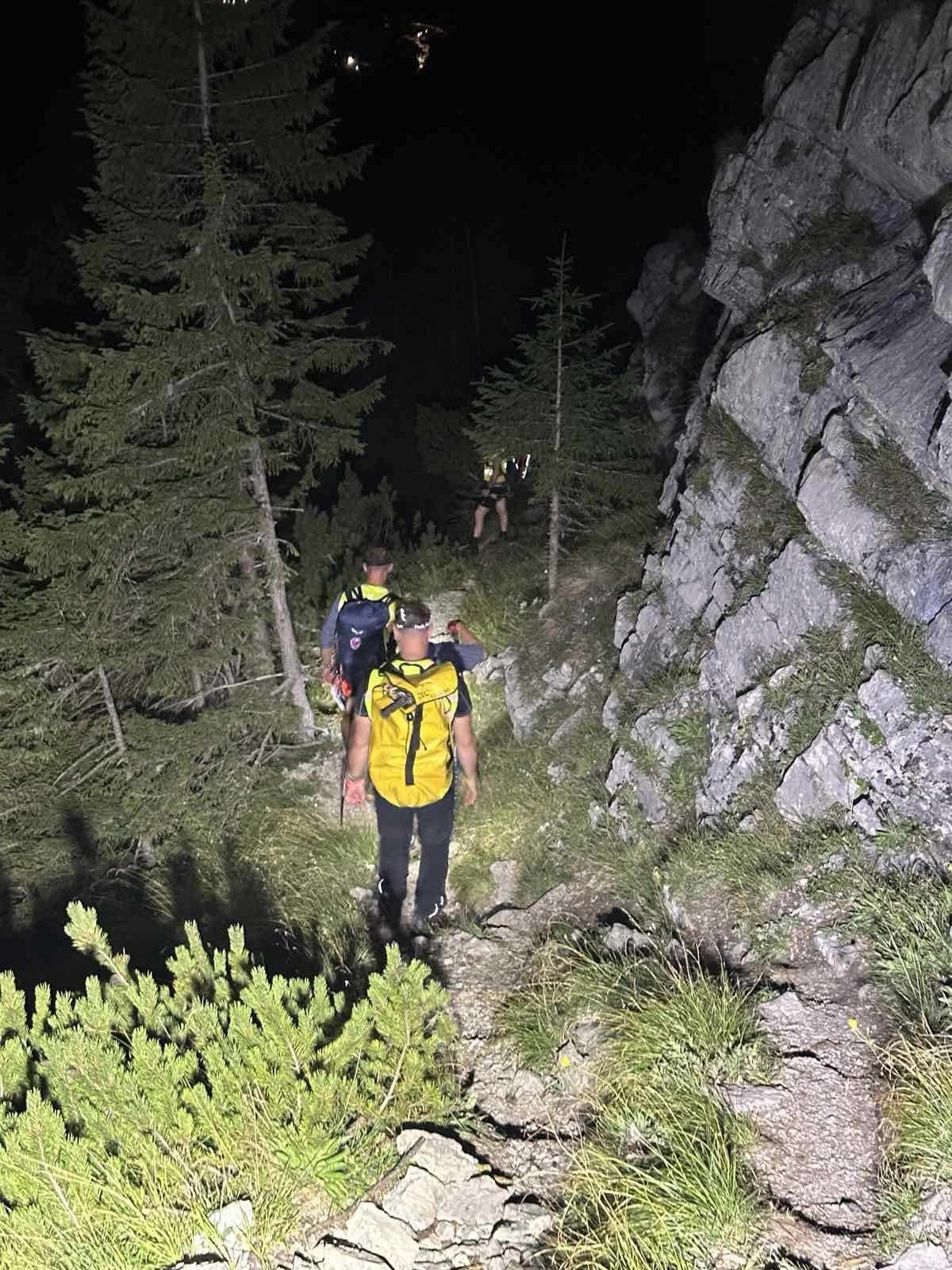 Zablúdený český turista pod Malým Rozsutcom