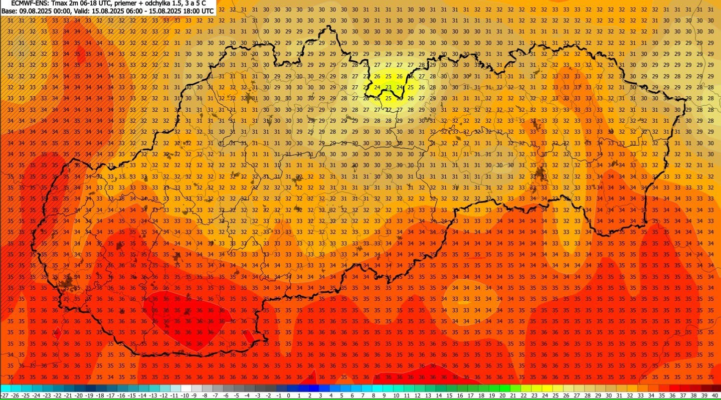 Nedeľa bude horúca s