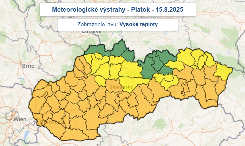 Na Slovensko sa valí