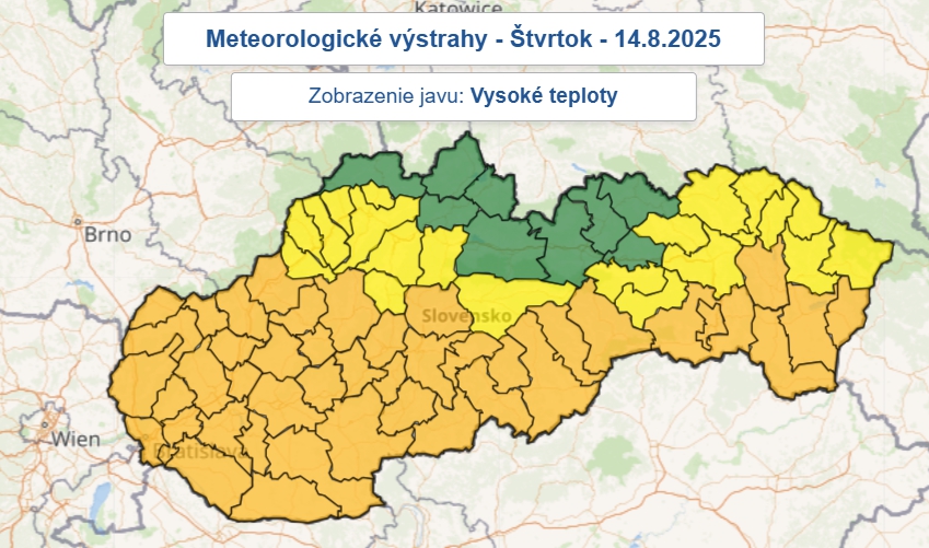 Na Slovensko sa valí