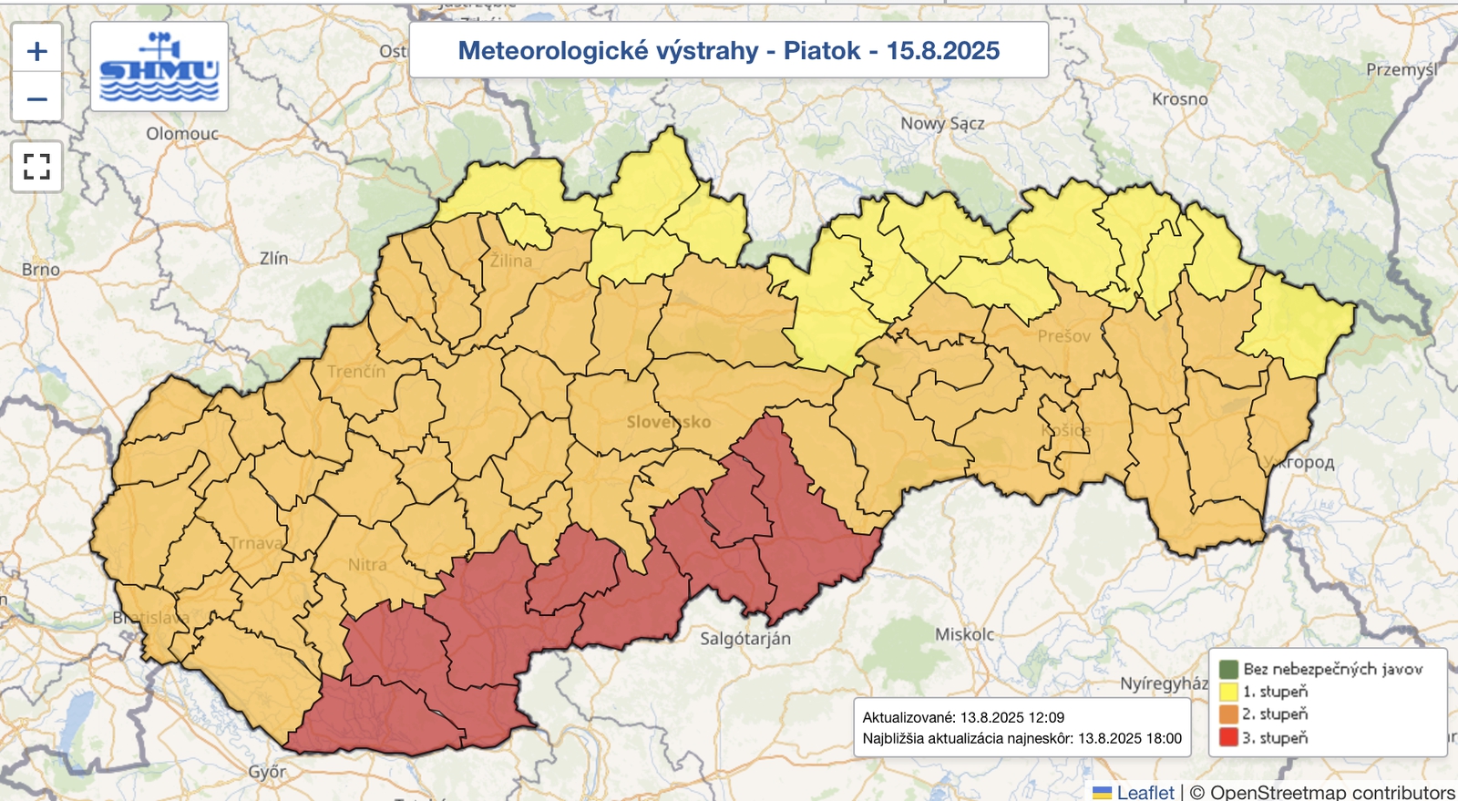 Extrémne vysoké teploty zasiahnu