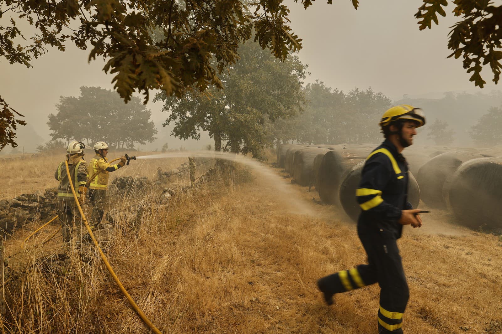Lesné požiare v Španielsku
