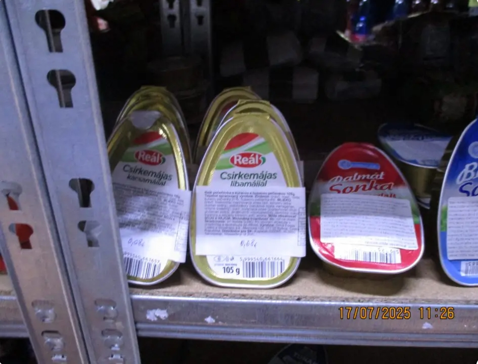 Nevyhovujúce označenie výrobkov pri predaji - zistila RVPS Trebišov