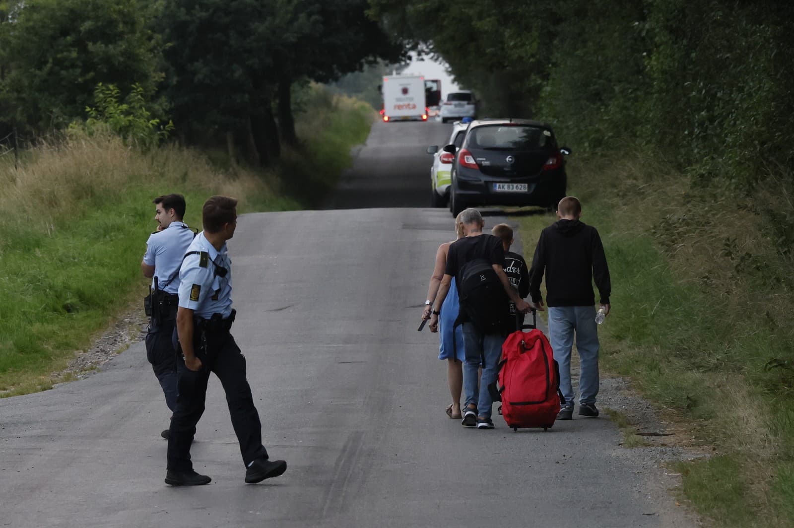 Polícia riadi situáciu po vlakovej nehode v Dánsku