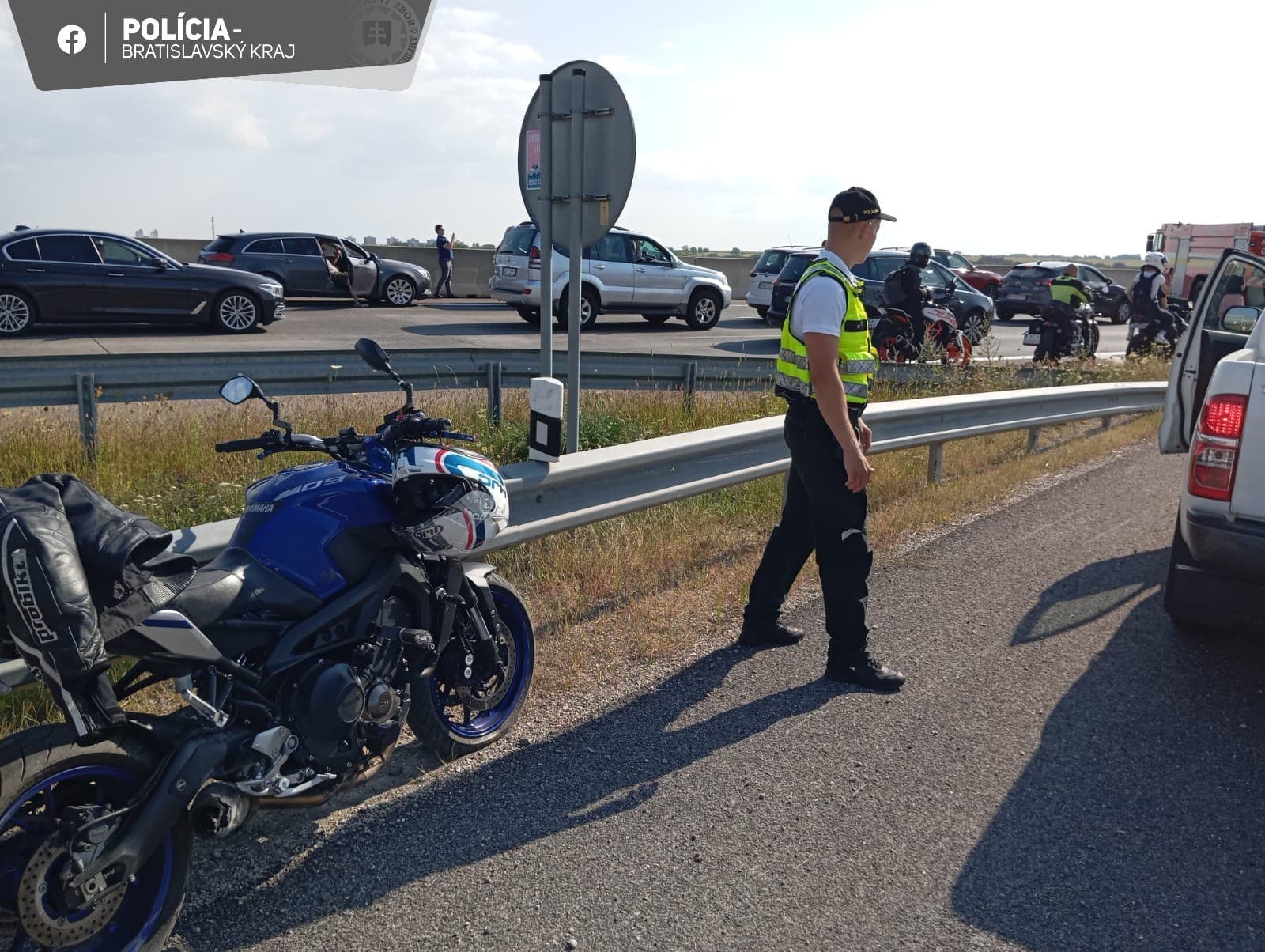 AKTUÁLNE Nehoda motocyklistu na