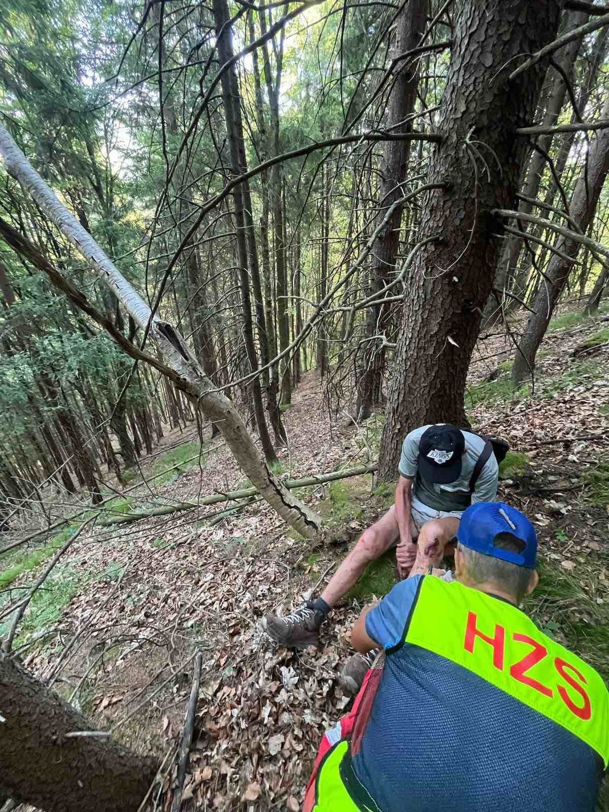 Záchranná akcia so šťastným