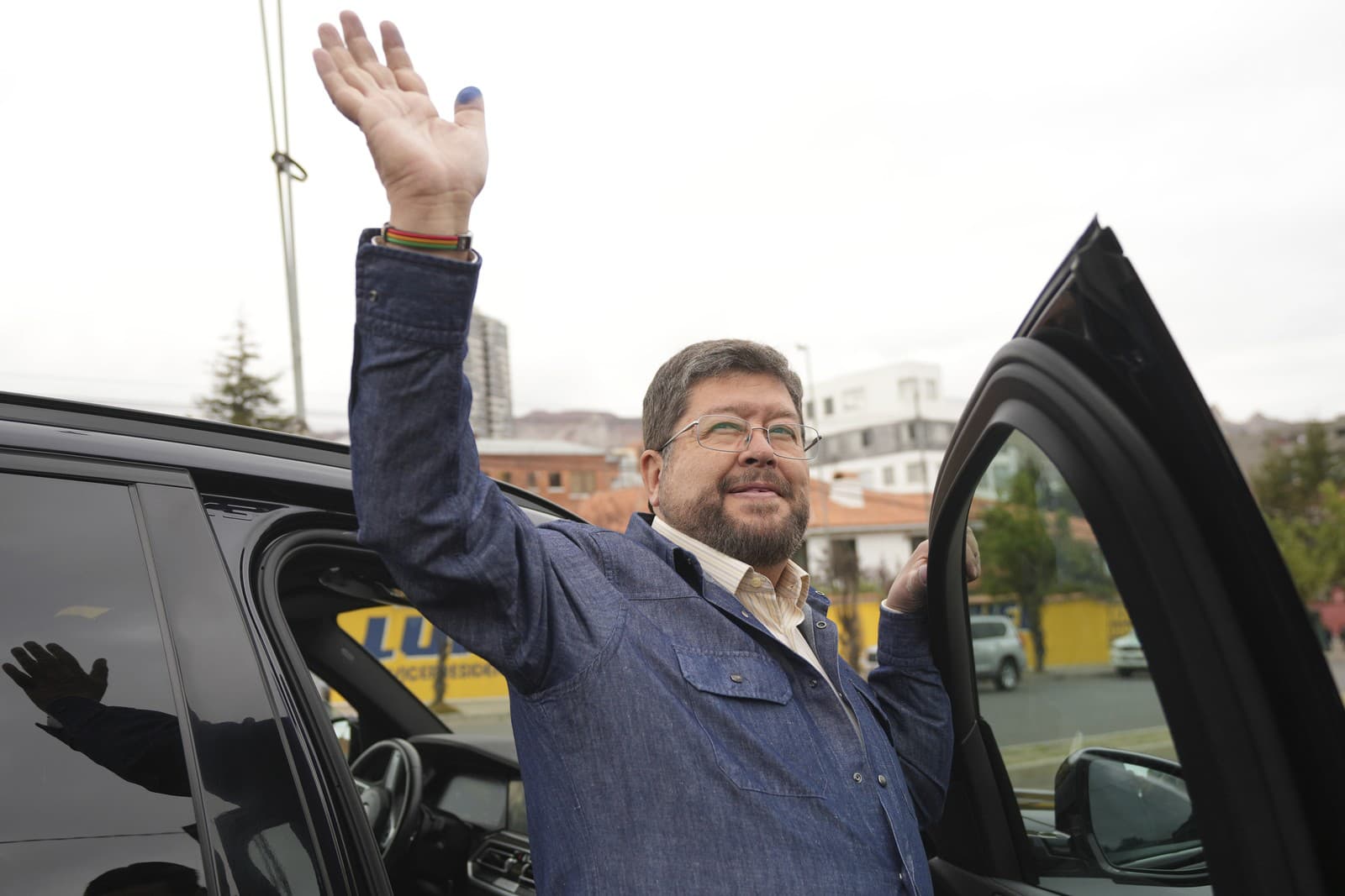 Bolívijský prezidentský kandidát Samuel Doria Medina