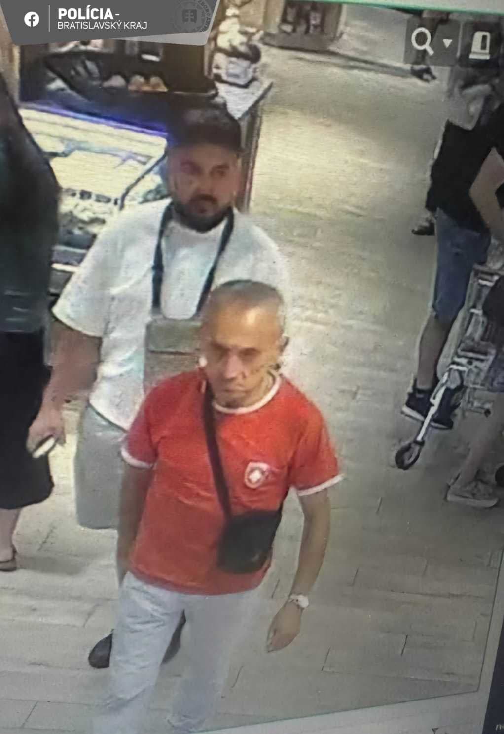 Krádež v nákupnom centre v Bratislave