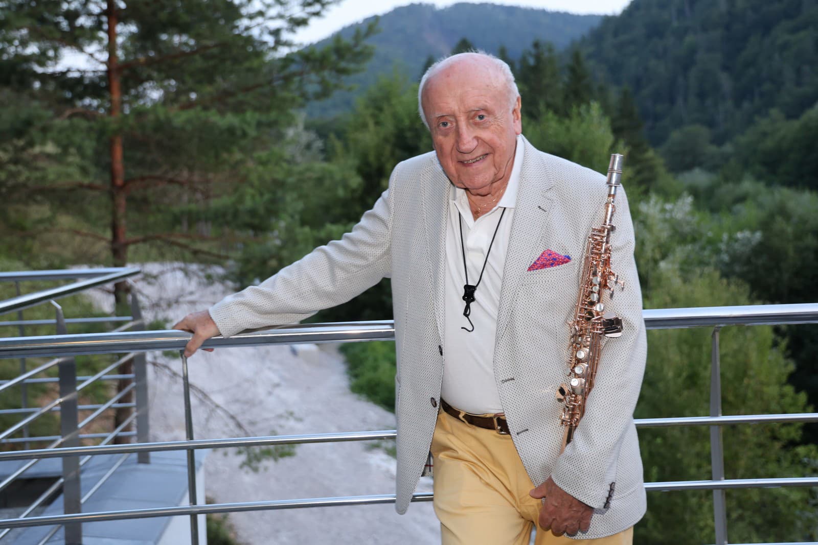 Felix Slováček na Muzikálovom festivale v Brusne