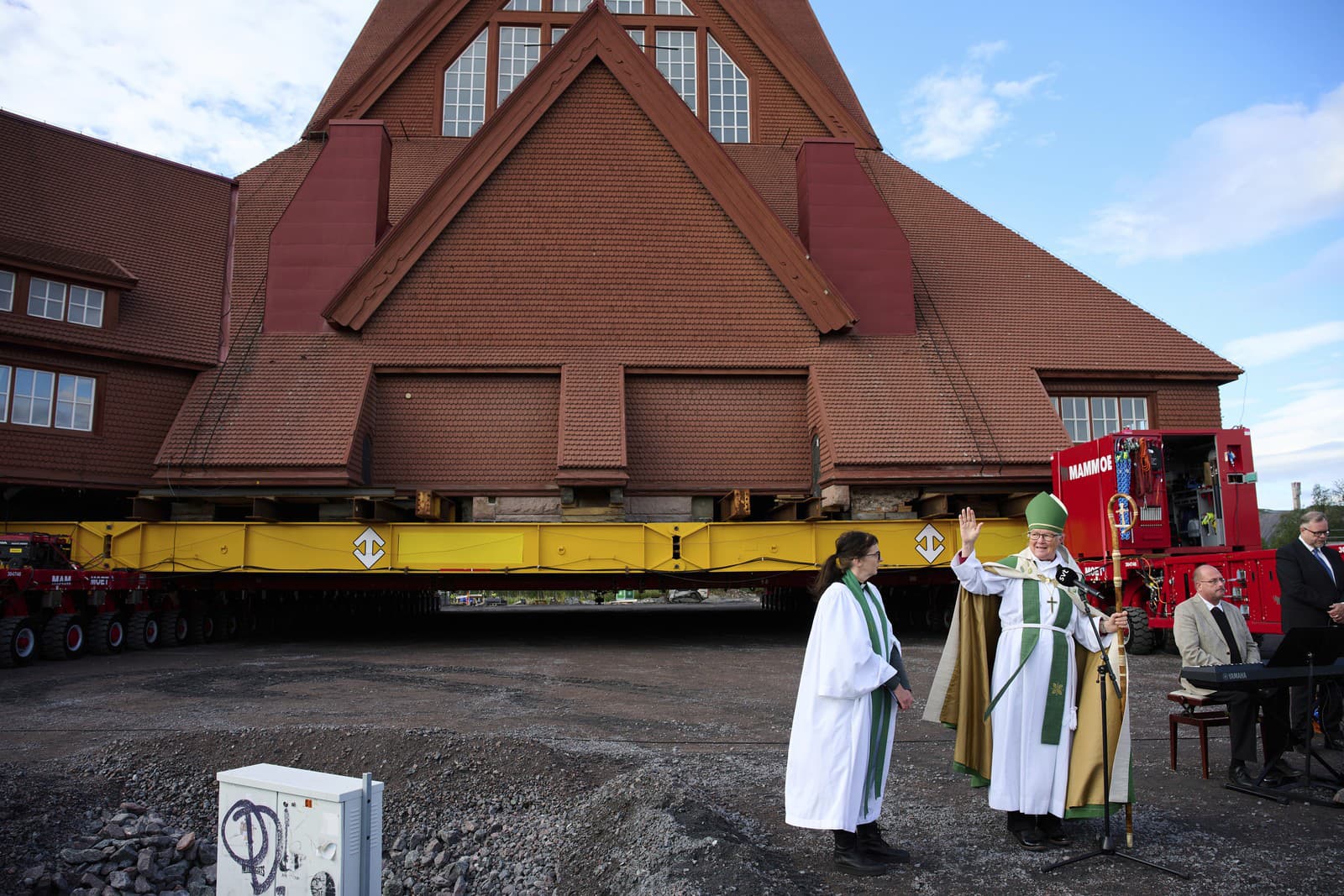 Pre rozširovanie ťažby presúvajú historický kostol Kiruna kyrka vo Švédsku