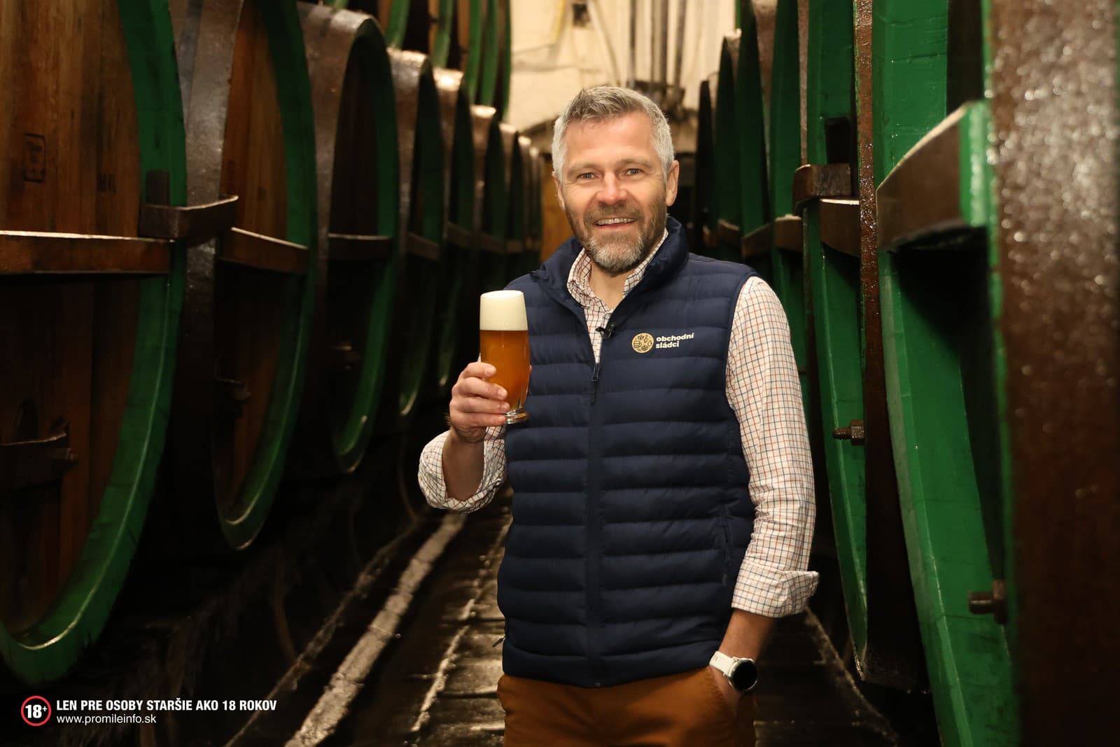 Vrchný obchodný sládok Plzeňského Prazdroja Vojtěch Homolka