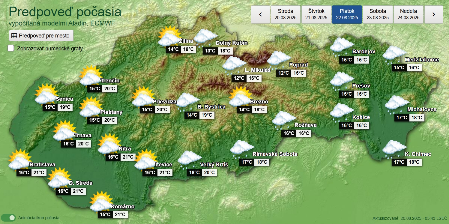 O pár hodín vypukne