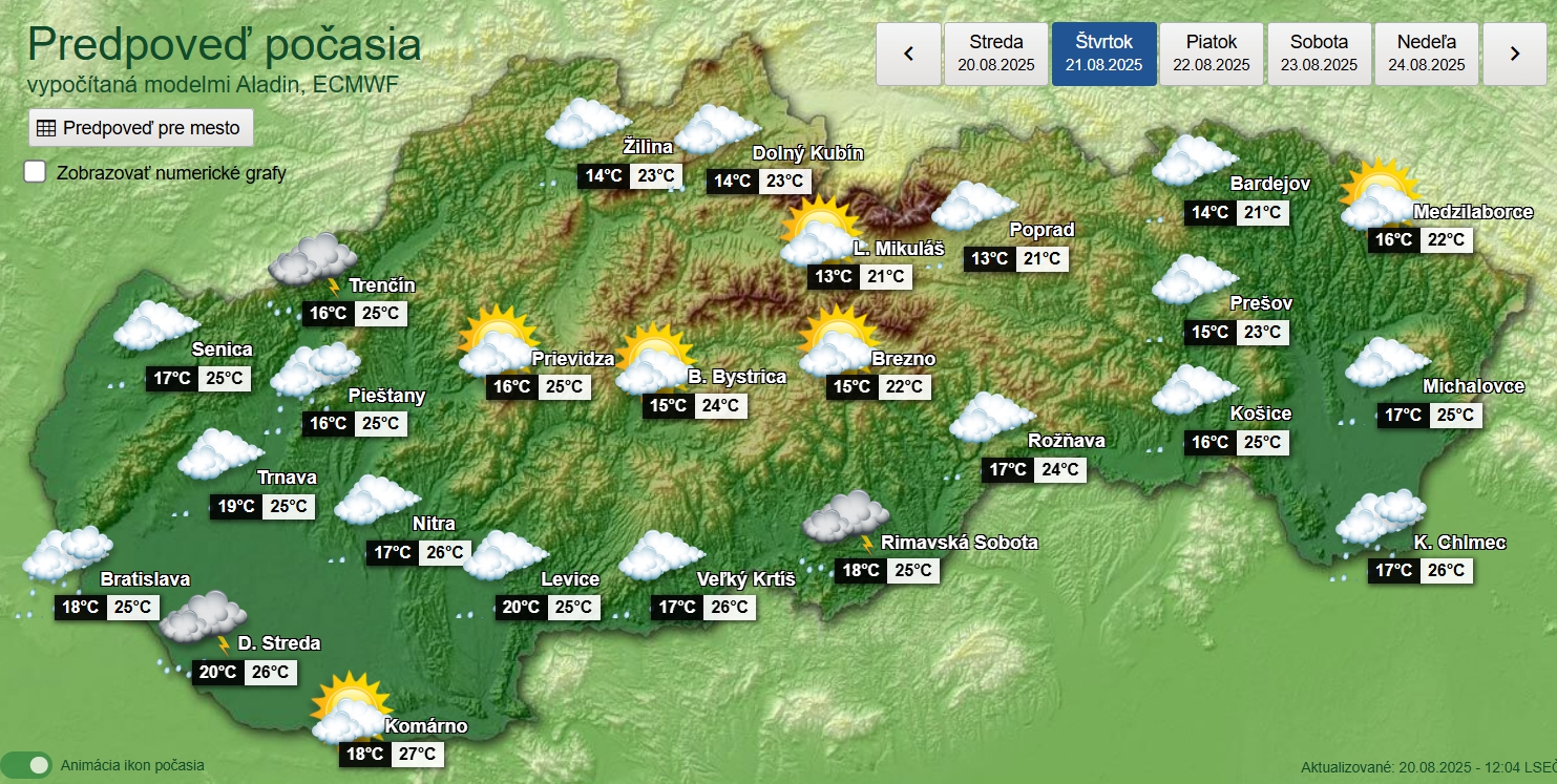 O pár hodín vypukne