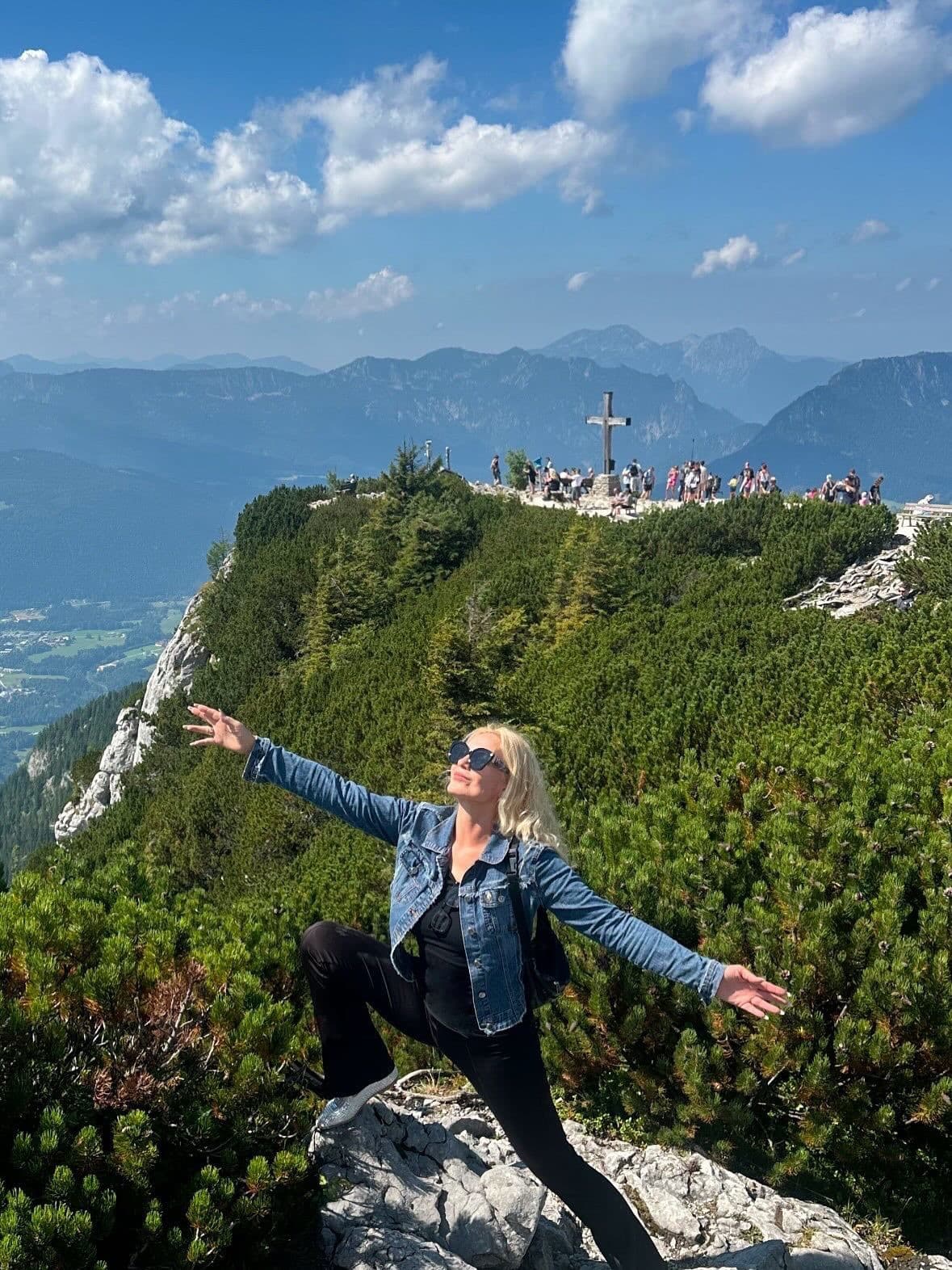Marcela Molnárová oslávila jubileum v lone prírody. 