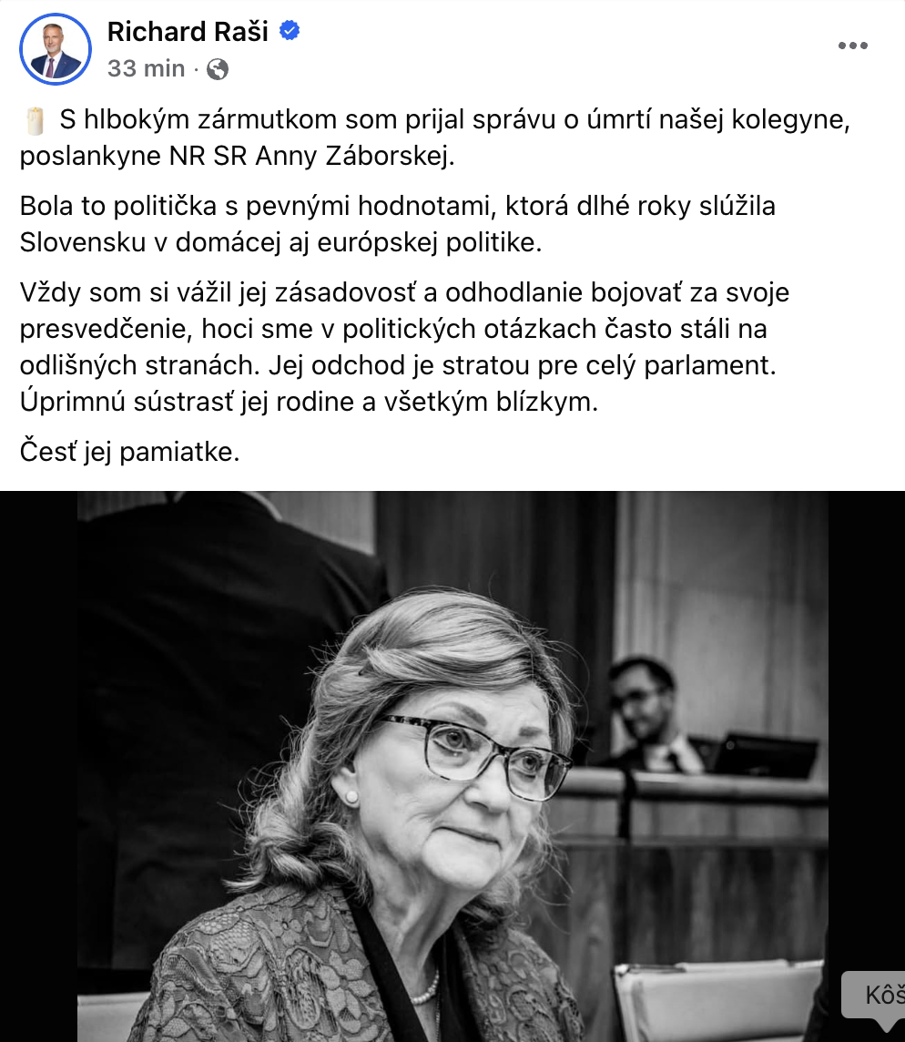 PRVÉ REAKCIE politikov na