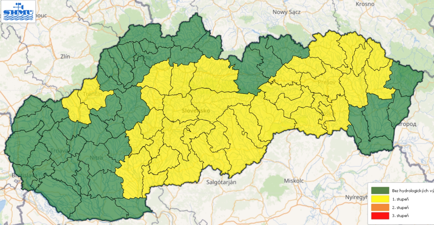 Aj dnes bude daždivo: