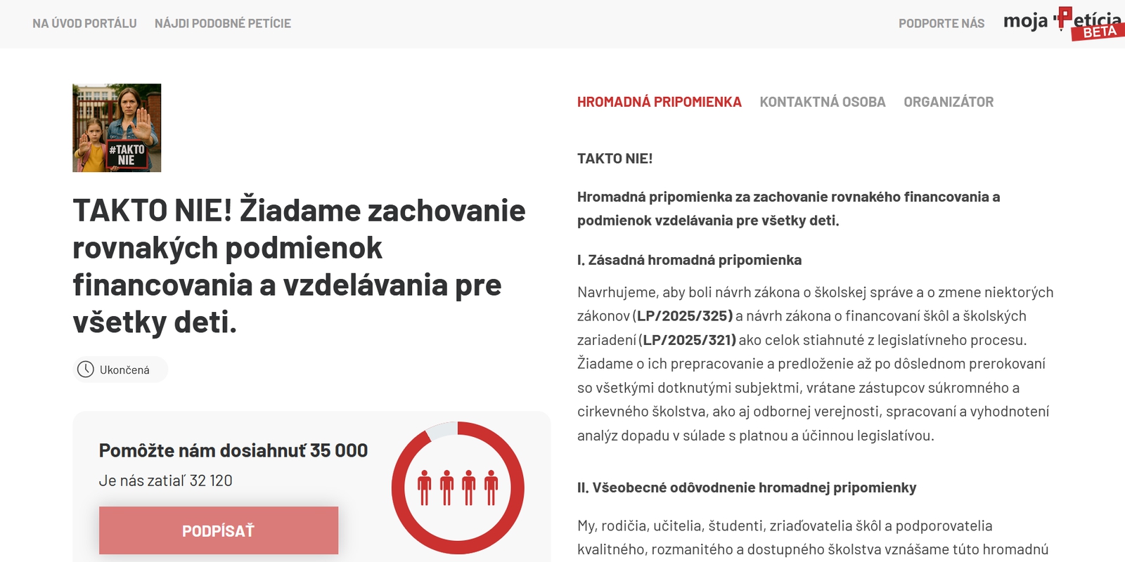 Zákon postavil rodičov pred