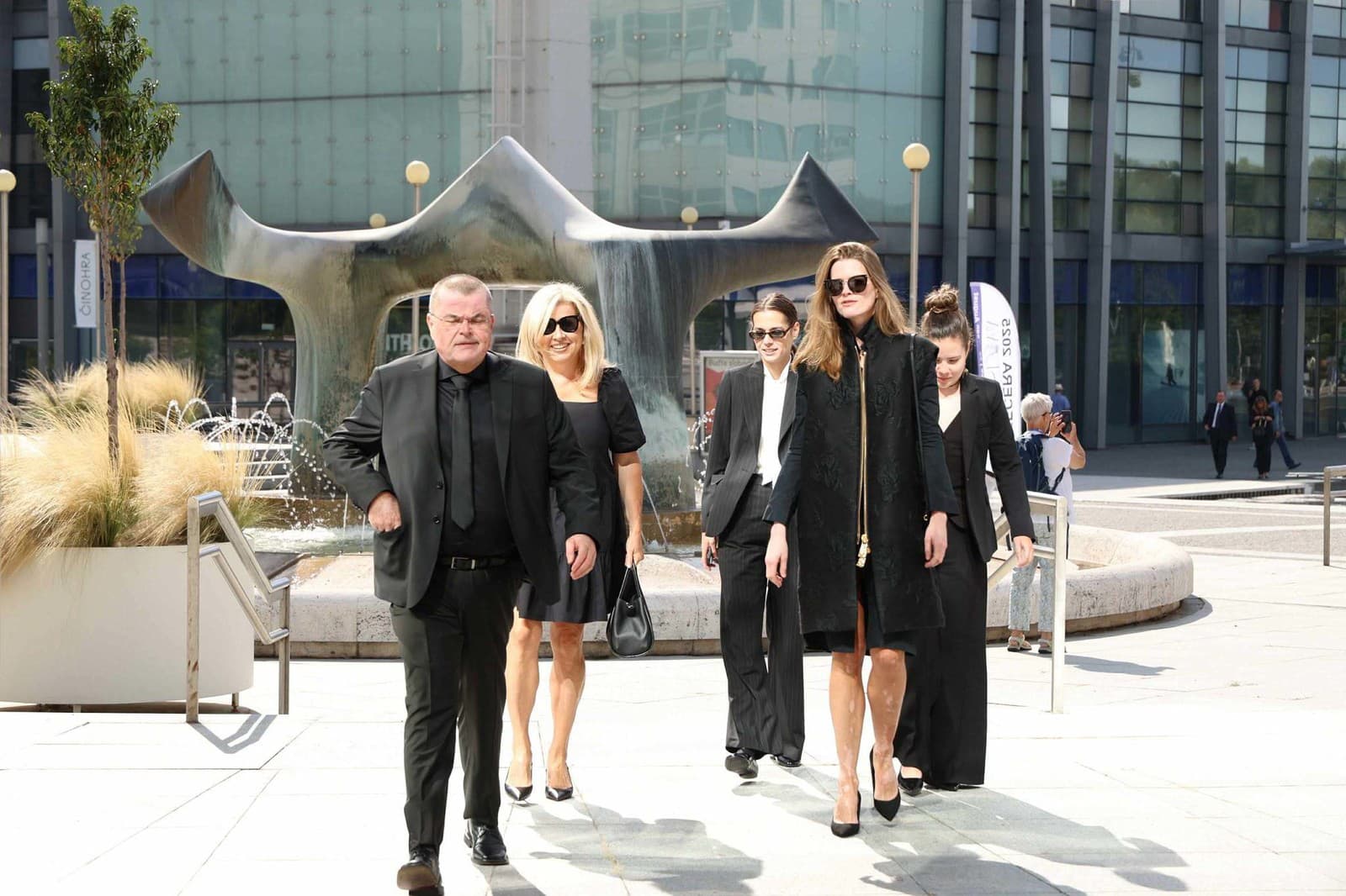 Rodina Olda Hlaváčka - syn Ivo, vnučky Michaela a Lucia