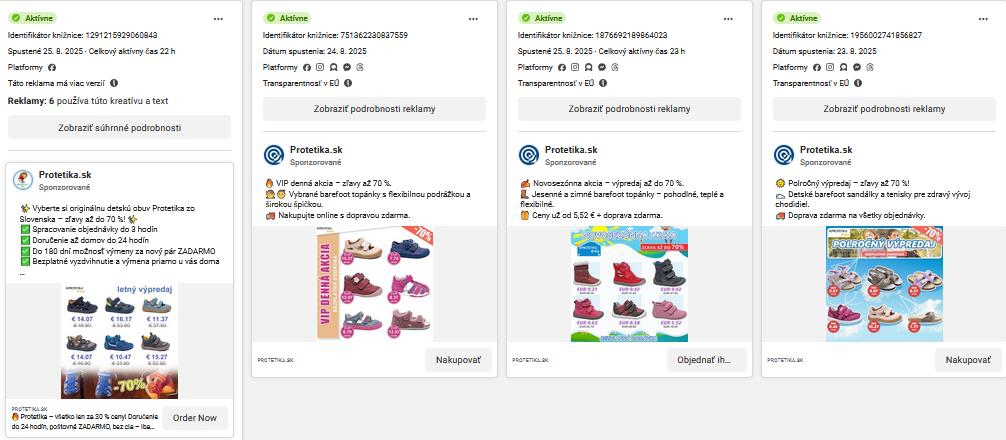 Podvodné reklamy na výpredaj