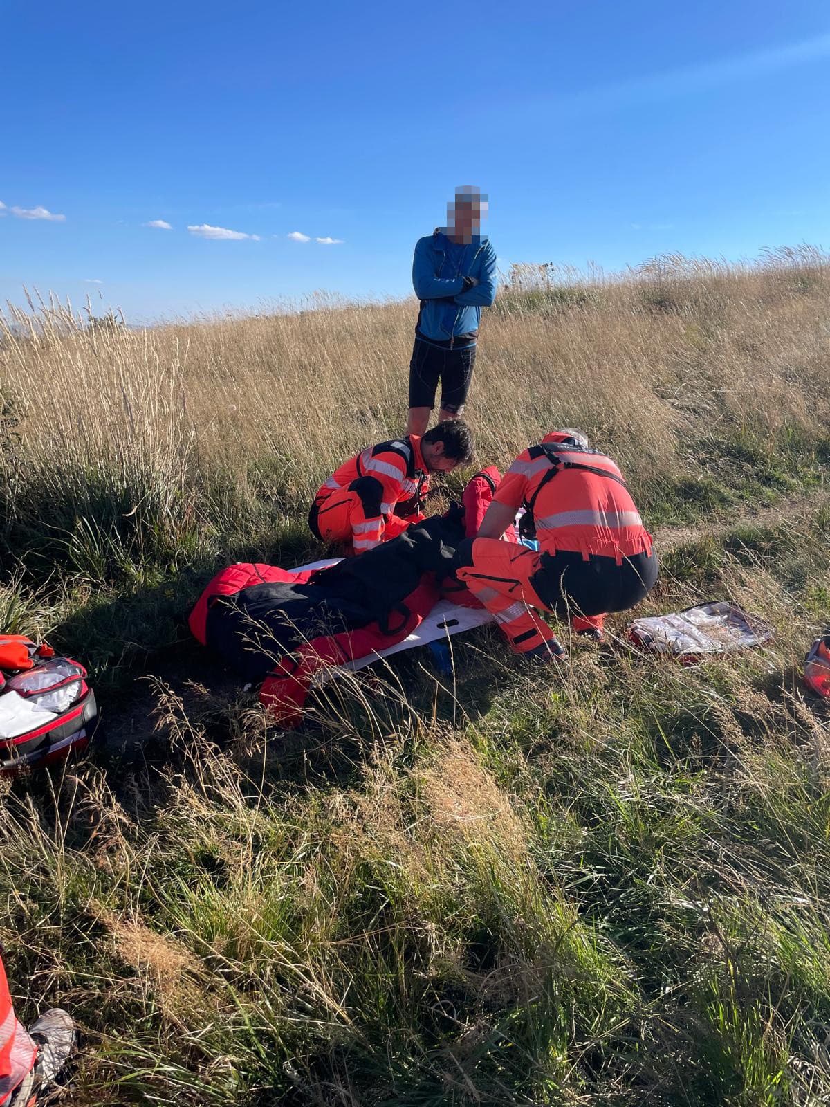 Pomoc horských záchranárov potreboval