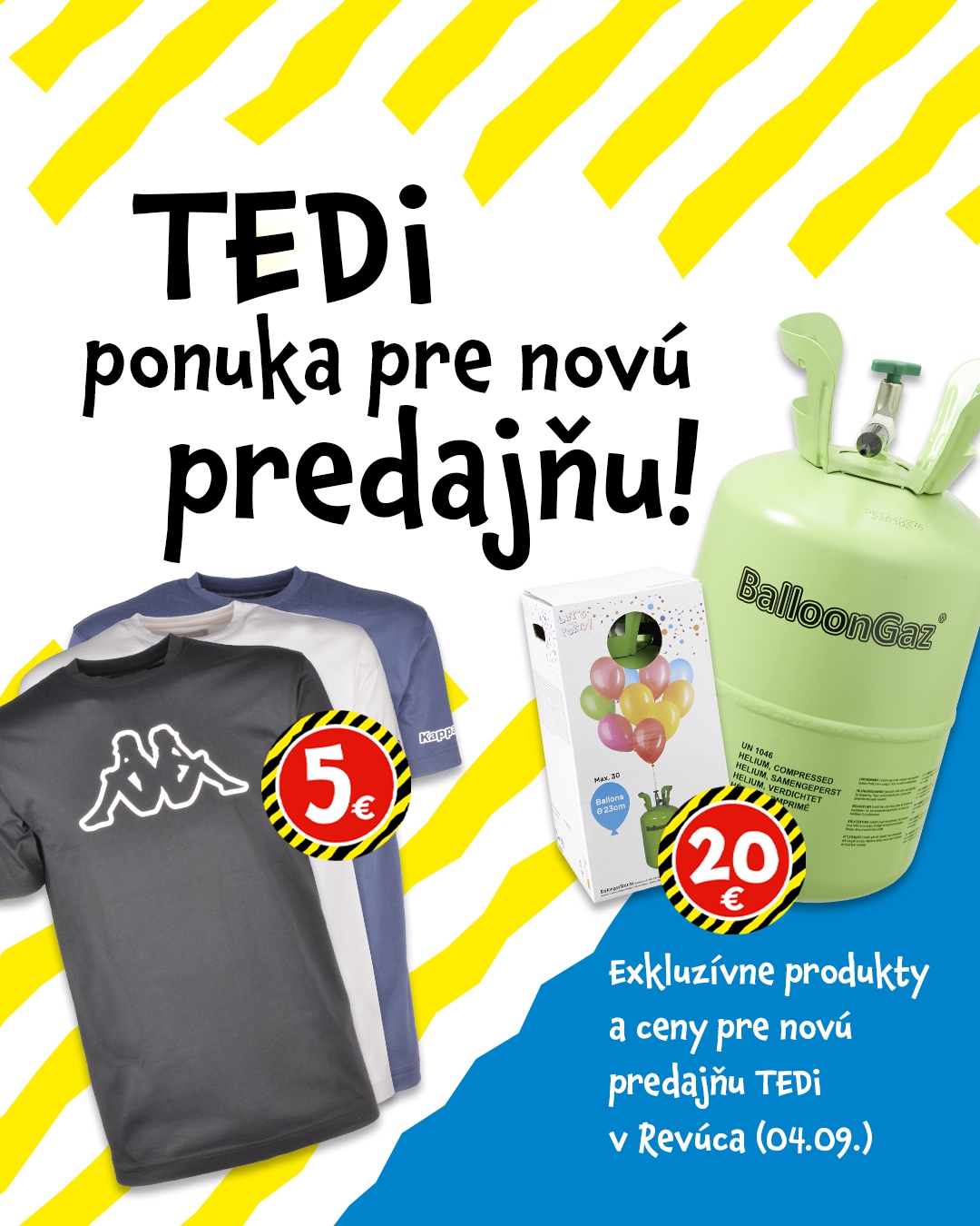 TEDi oslavuje novotvorenie svojej