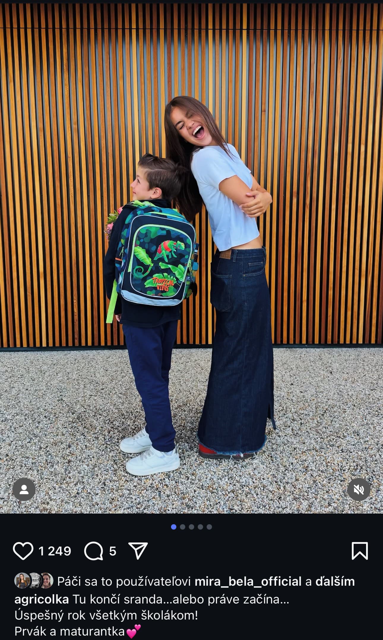 Vlado Kobielsky má doma prváka a maturantku.