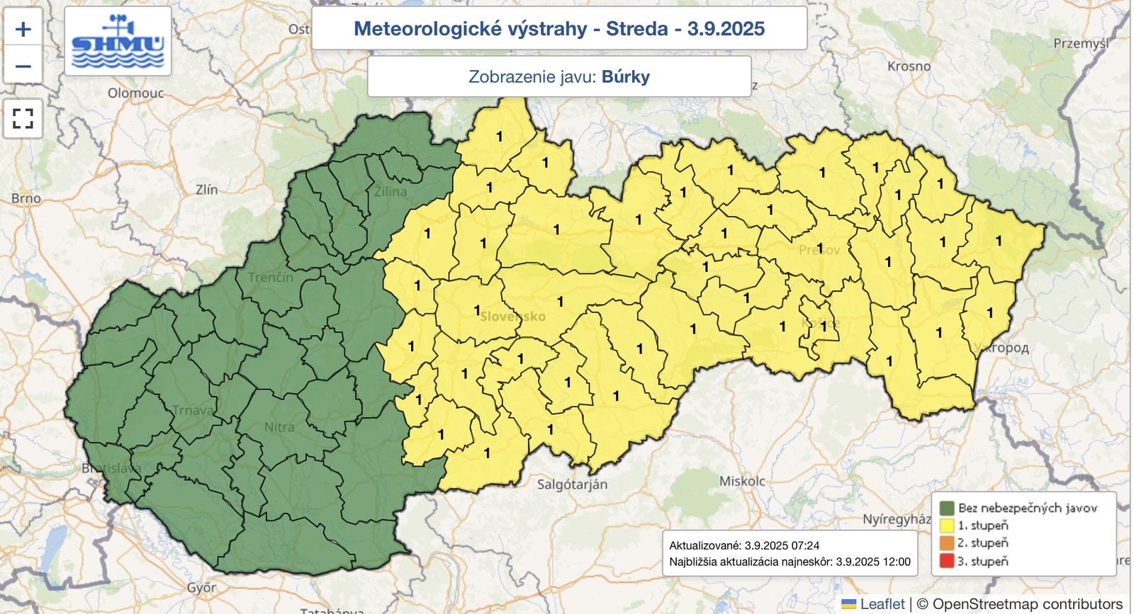 Počasie opäť prekvapí: V