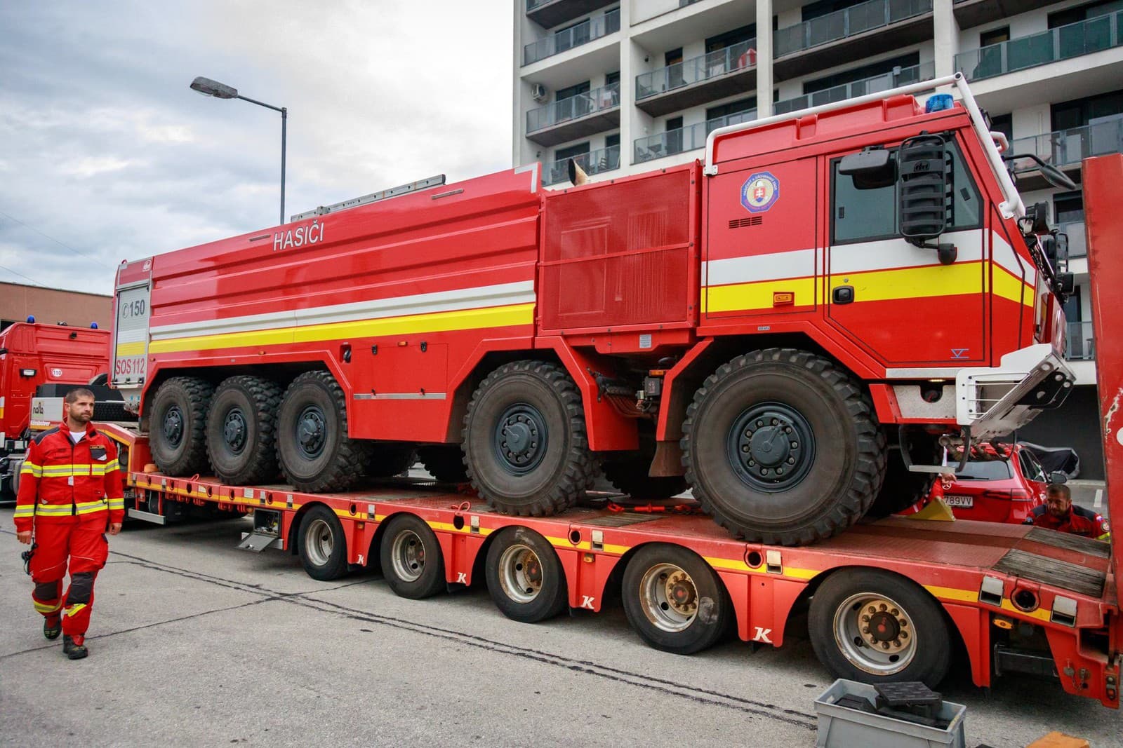 Slovenskí hasiči sa vrátili