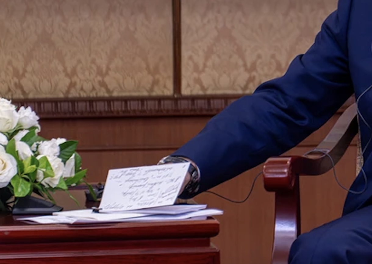 Putin mal pri rokovaní