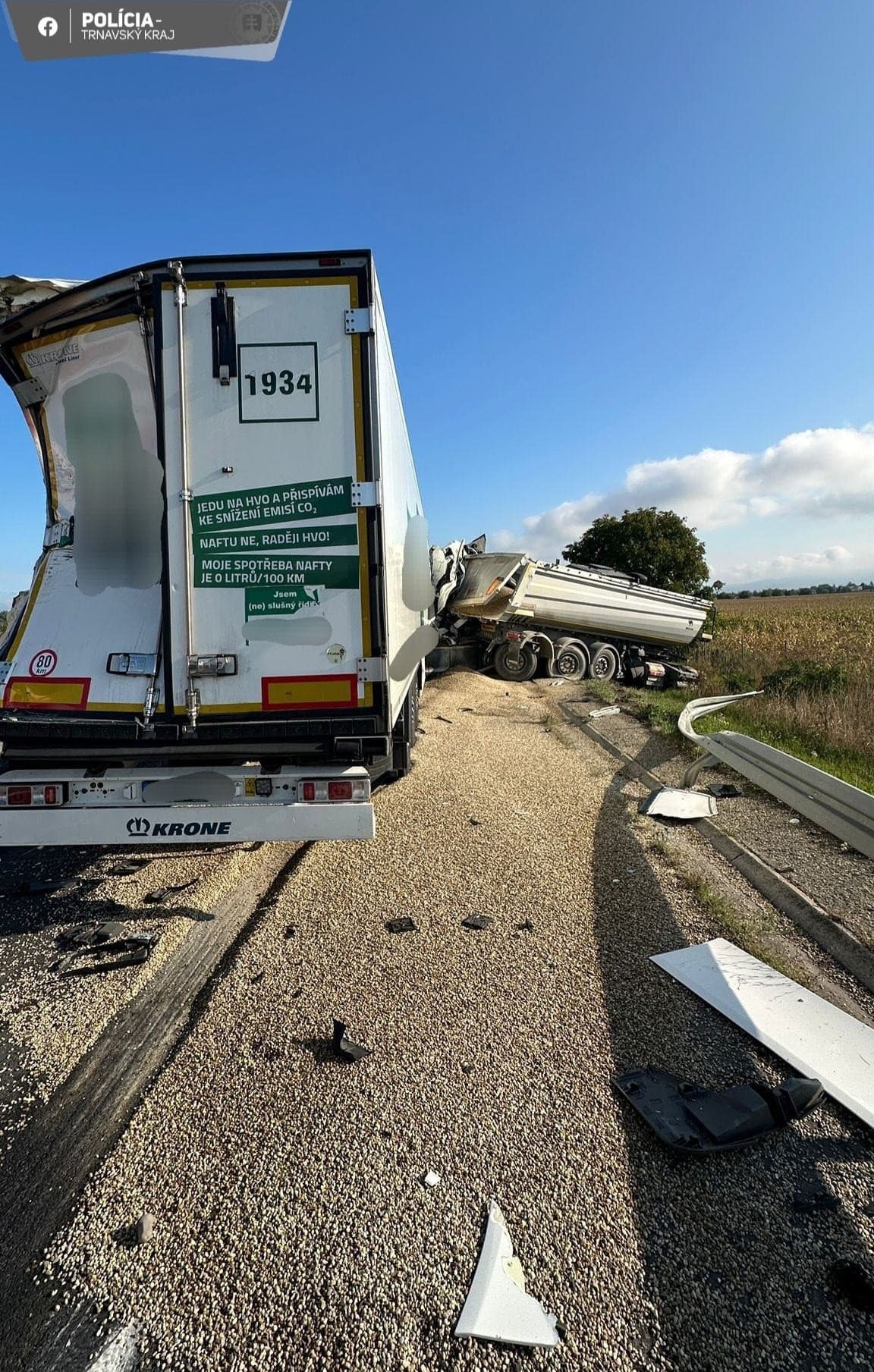 AKTUÁLNE Na D1 havarovali