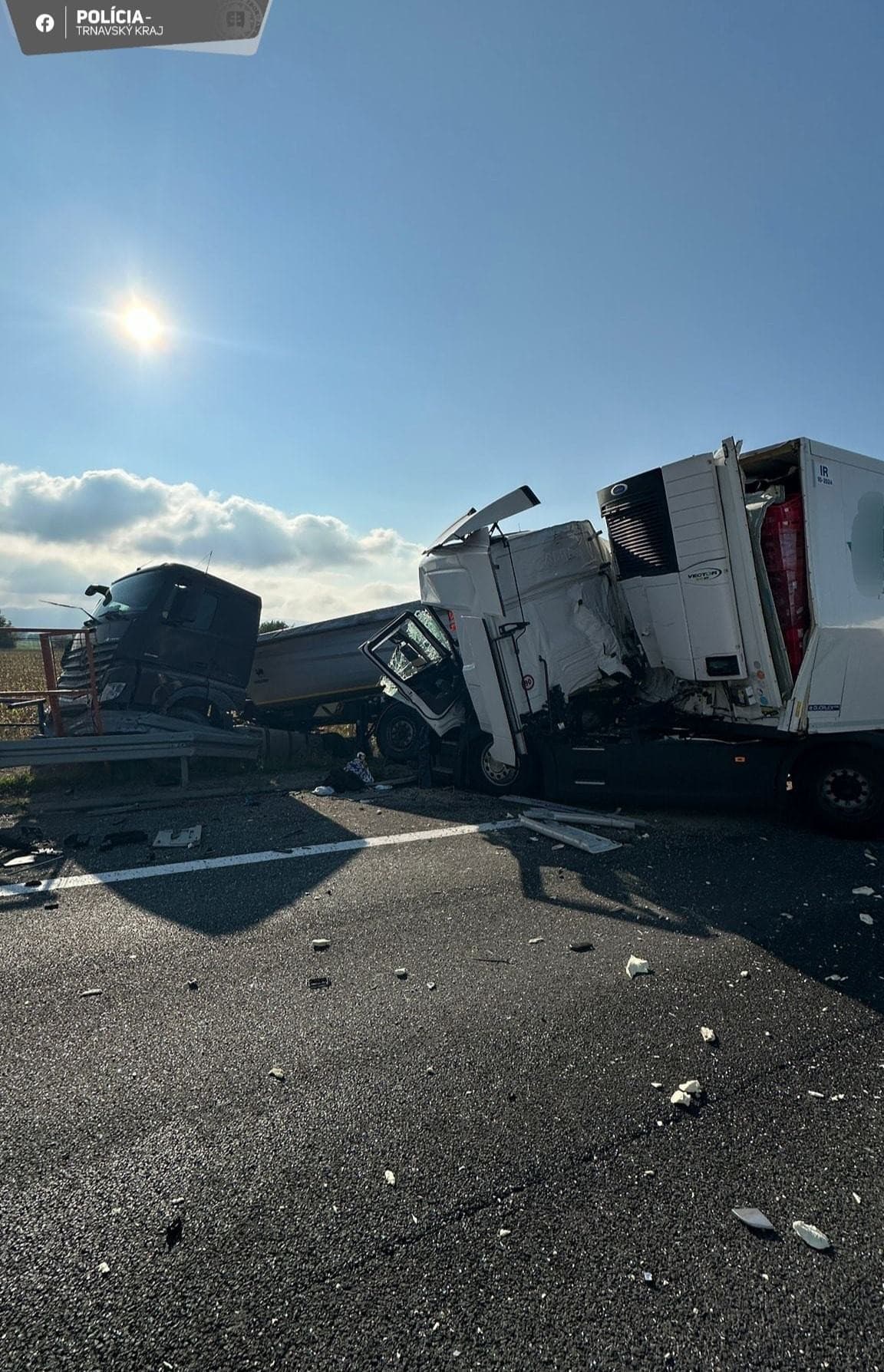 AKTUÁLNE Na D1 havarovali