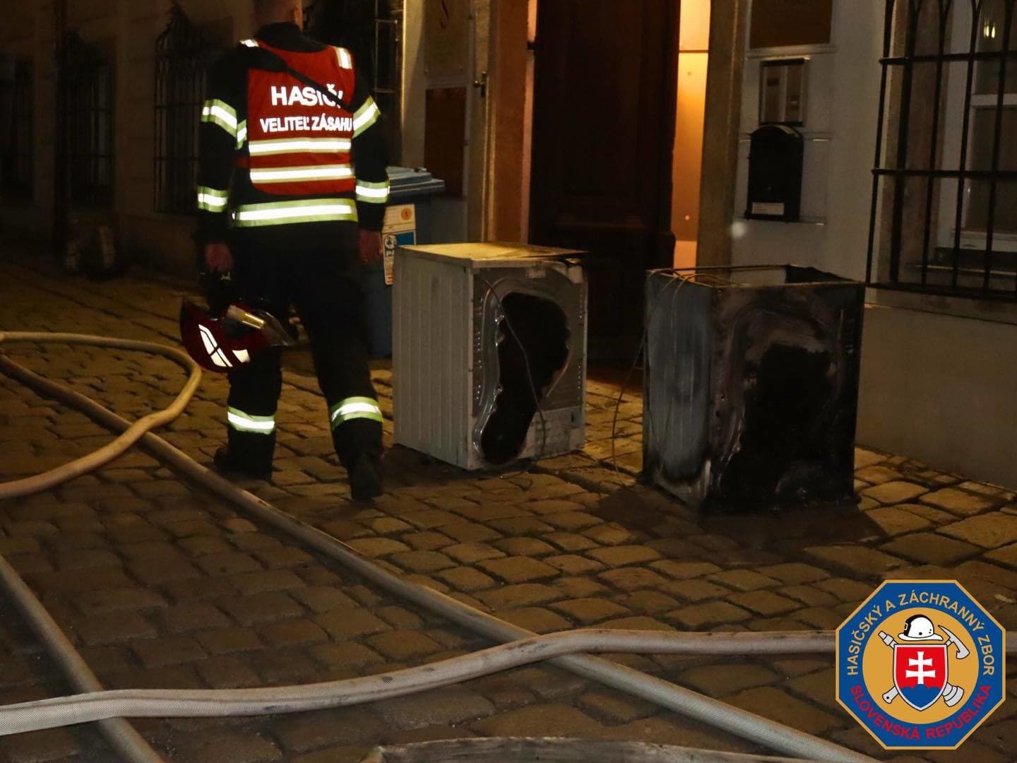 V centre Bratislavy horel