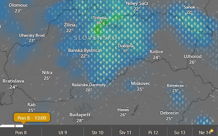 Búrky vyčíňajú! FOTO Prinášajú