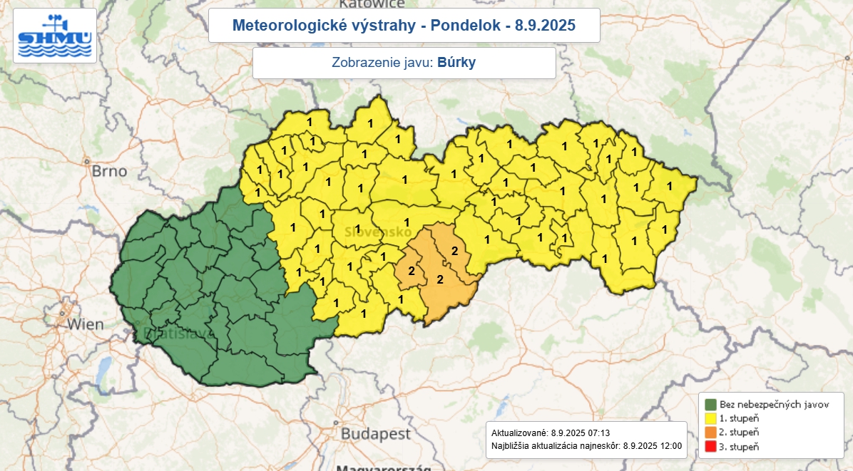 Búrky vyčíňajú! FOTO Prinášajú