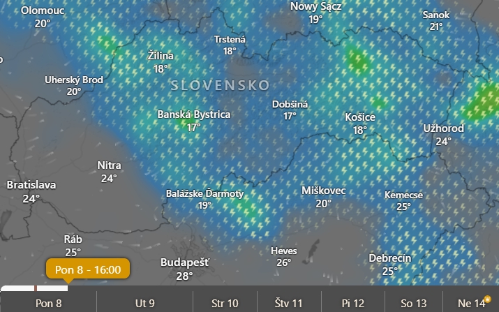 Búrky vyčíňajú! FOTO Prinášajú