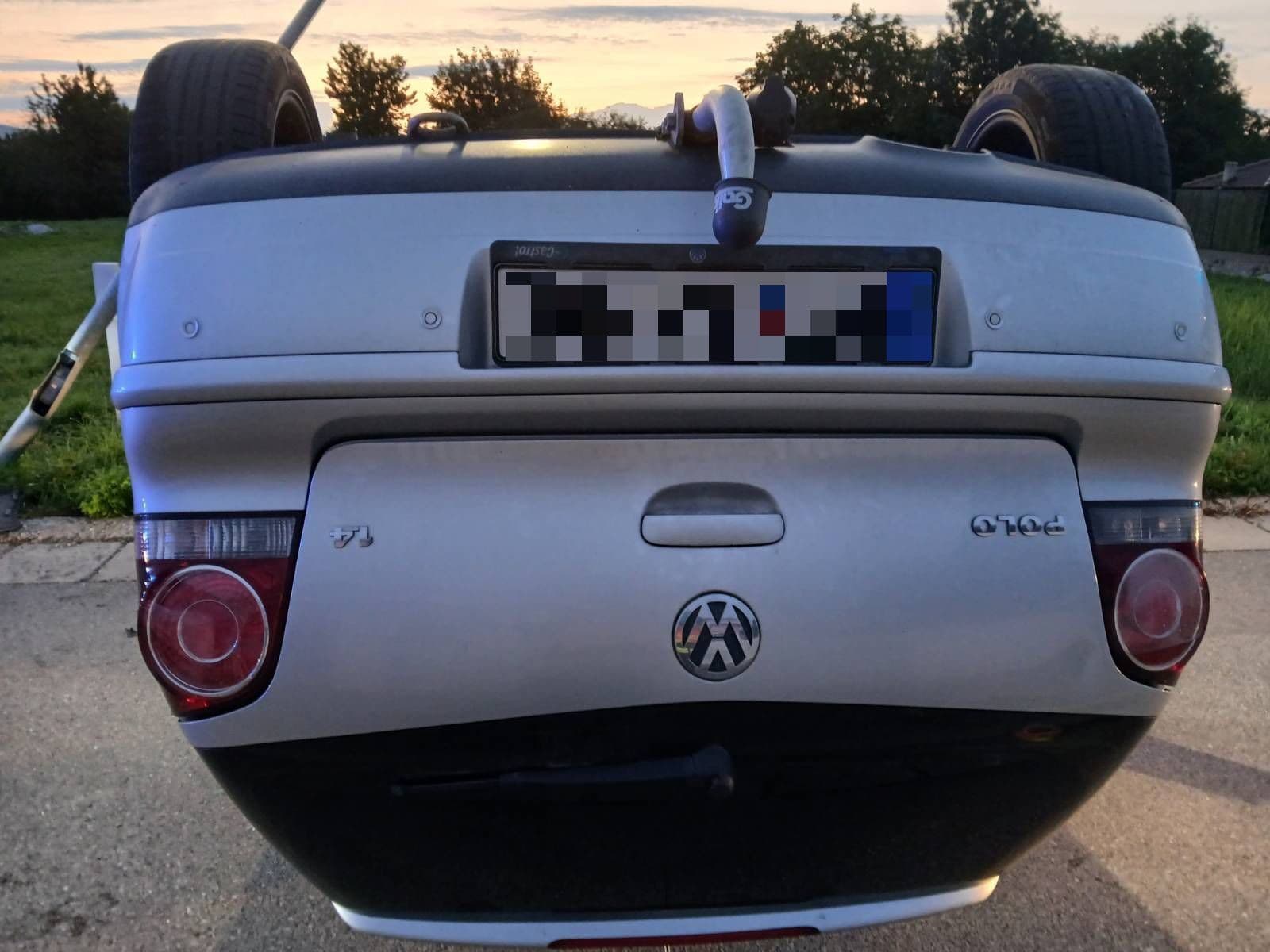 Dopravná nehoda v obci Malé Uherce