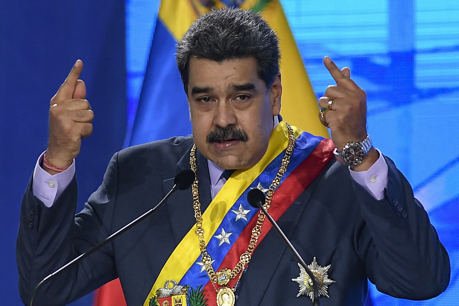 Venezuelský prezident Nicolás Maduro