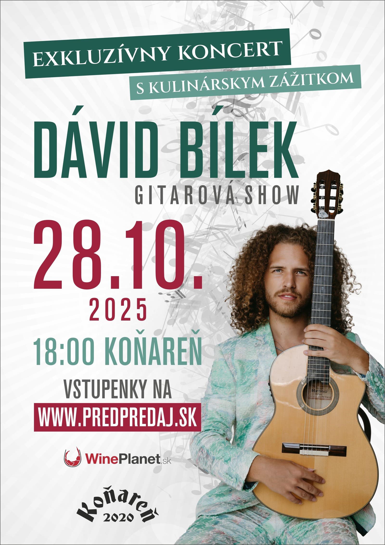 Exkluzívny večer hudby a kulinárskeho