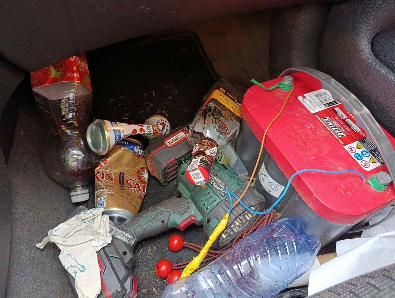 Muž na diaľnici nabúral