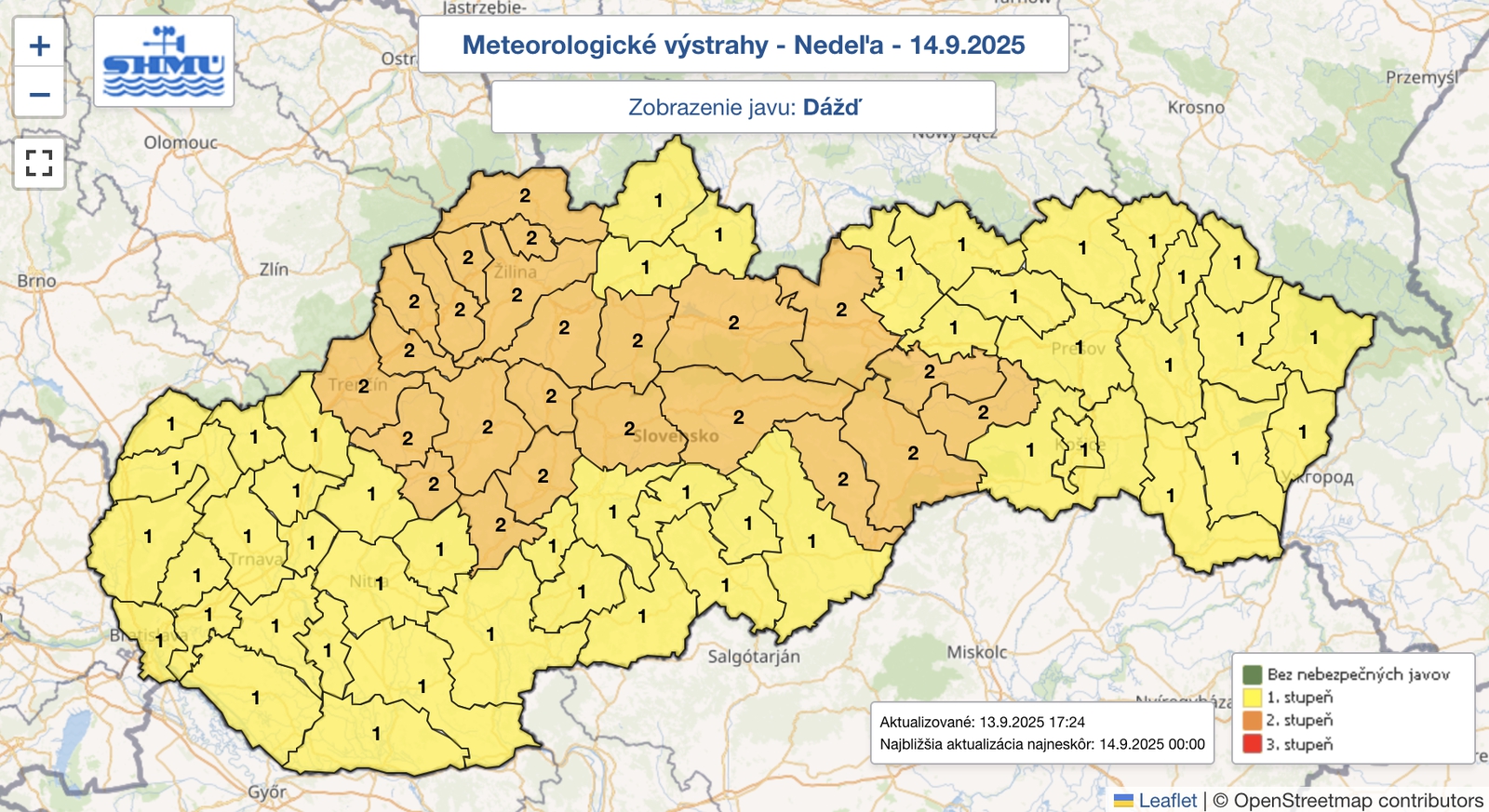 Počasie sa poriadne vybúri: